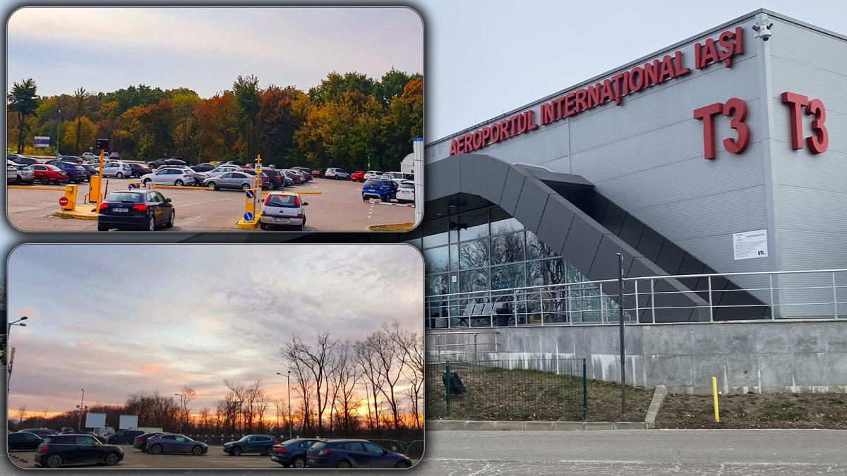 Cetățenii ieșeni, enervați la culme de prețurile pentru parcarea la Aeroportul Iași. Romeo Vatră: „Vrem să încurajăm pasagerii să vină cu mijloace alternative de transport!“