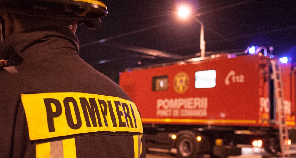 Incendiu în județul Vaslui. Flăcările au cuprins peste 30 de hectare de stuf