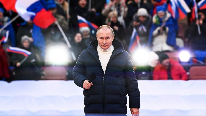 Președintele Vladimir Putin va susține un nou discurs, la un miting concert
