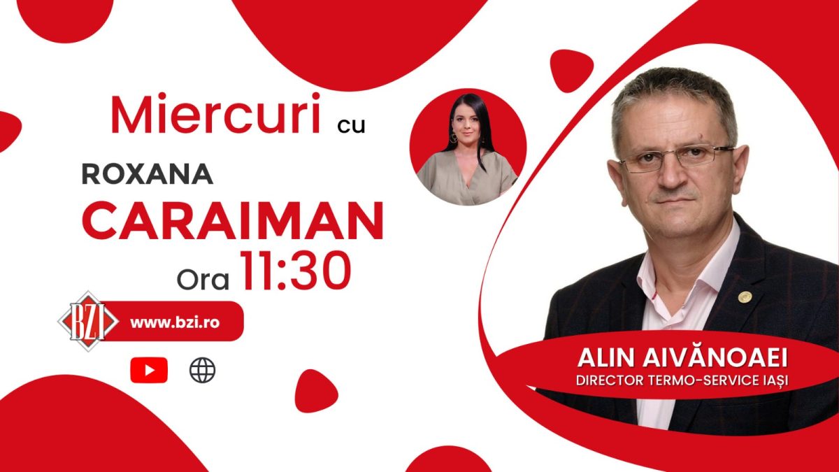 Alin Aivănoaei, directorul Termo-Service SA, revine în studioul BZI LIVE