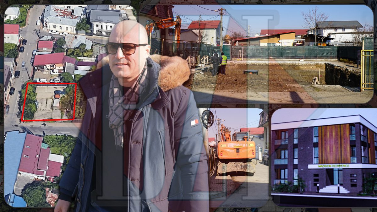 Șantierul de la un bloc de locuințe colective a pus pe jar vecinii din centrul Iașului! Un imobil cu 4 niveluri va fi construit printre case, pe doar 347 mp: „Am venit din Italia, va costa 500.000 de euro” – FOTO