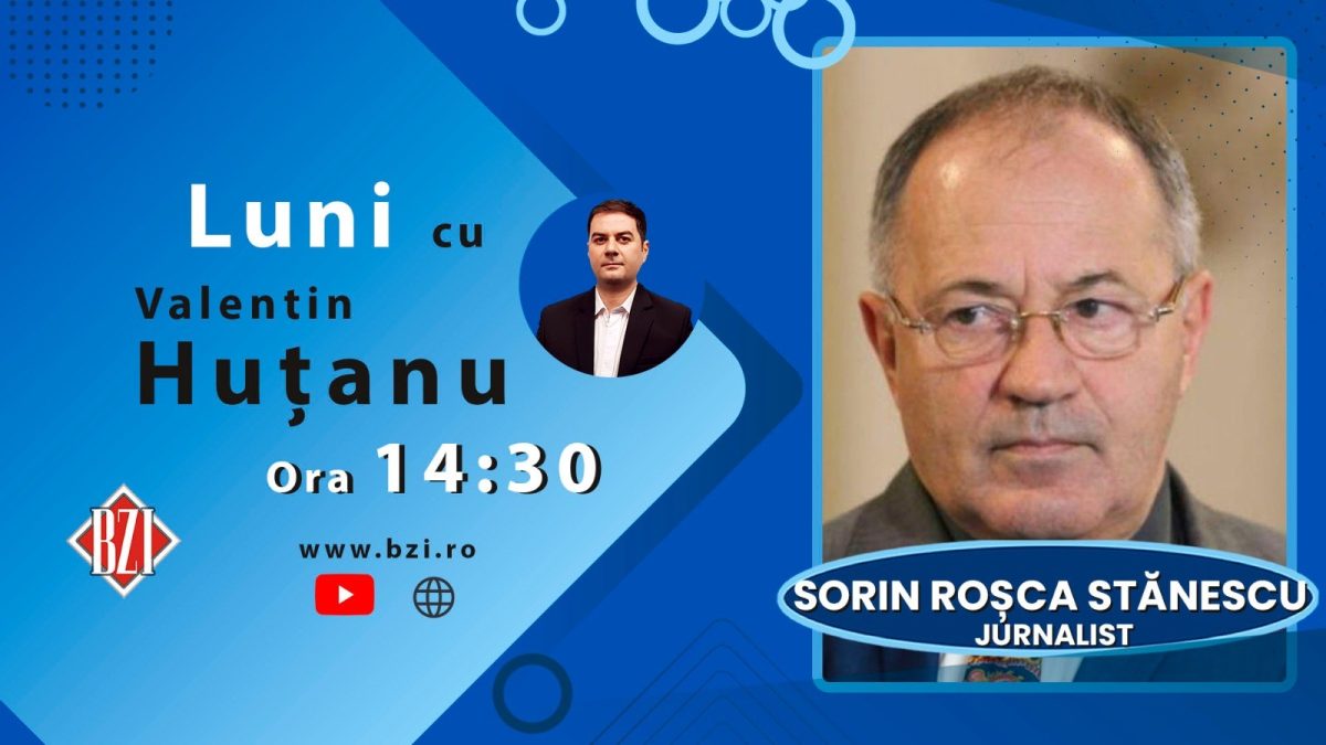 Cele mai tari și de impact subiecte ale momentului, într-o analiză specială alături de nașul presei din România, jurnalistul senior Sorin Roșca Stănescu