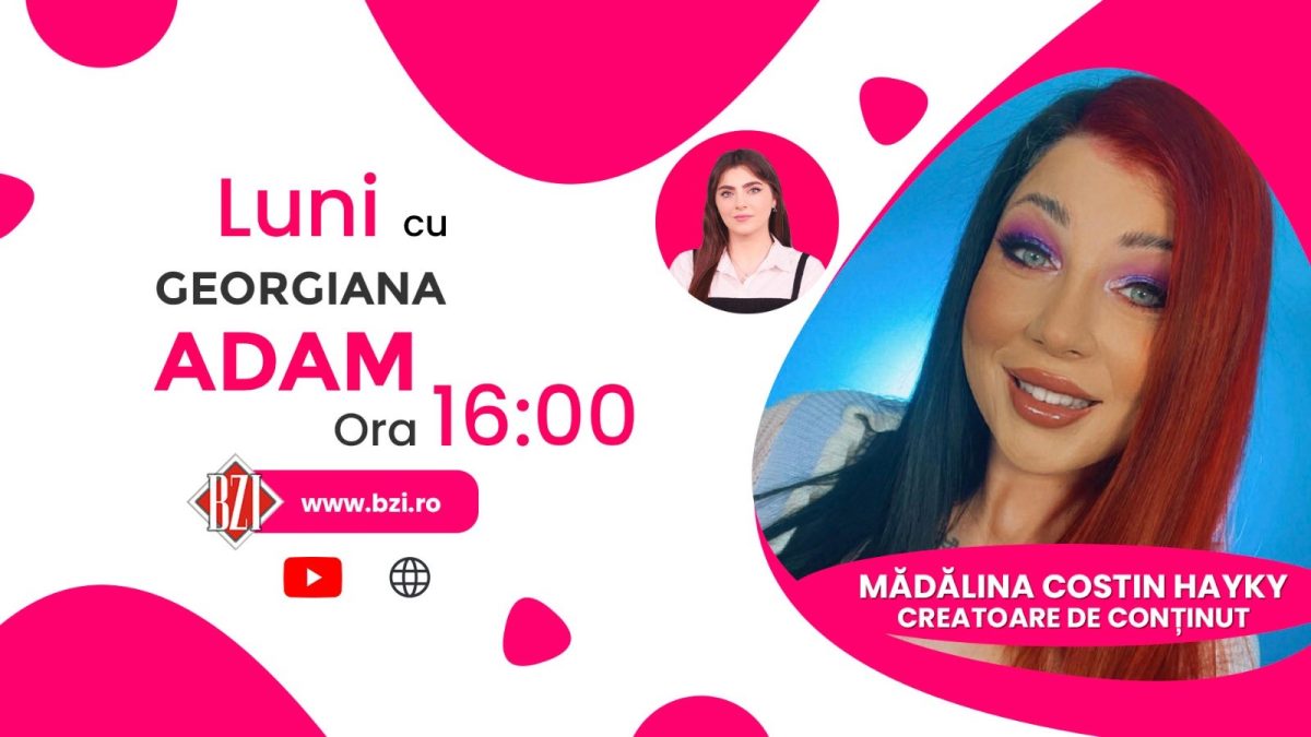Mădalina Costin Hayky, creatoare de conținut, detaliază pentru BZI LIVE despre drumul spre succes în mediul online
