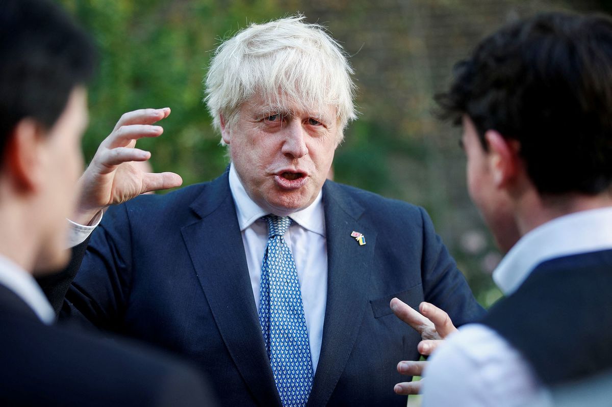 Boris Johnson anunță că va vota împotriva acordului-cadru de la Windsor al lui Rishi Sunak