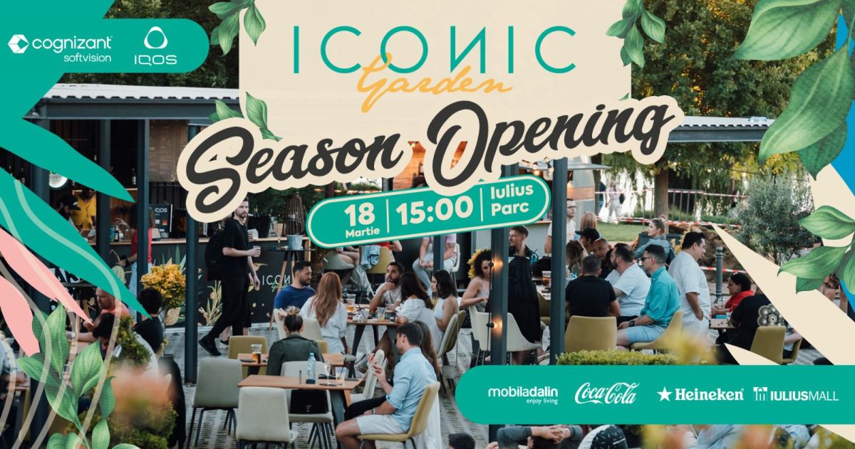 Iconic Garden și Iconic Days revin în Iulius Parc: noi delicii culinare, muzică și multă voie bună