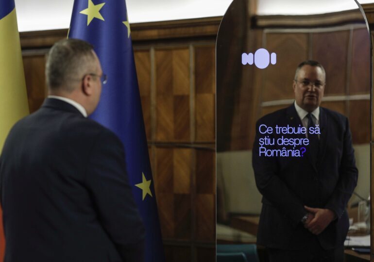 Creatorul robotului ION recunoaște că dialogul cu premierul Ciucă a fost regizat