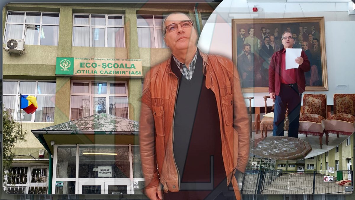 Lecții ținute cu cuțitul pe masă la Școala Gimnazială „Otilia Cazimir” din Iași! Un învățător, spaima elevilor: „E pentru a-i mai înțepa din când în când” (EXCLUSIV) – FOTO