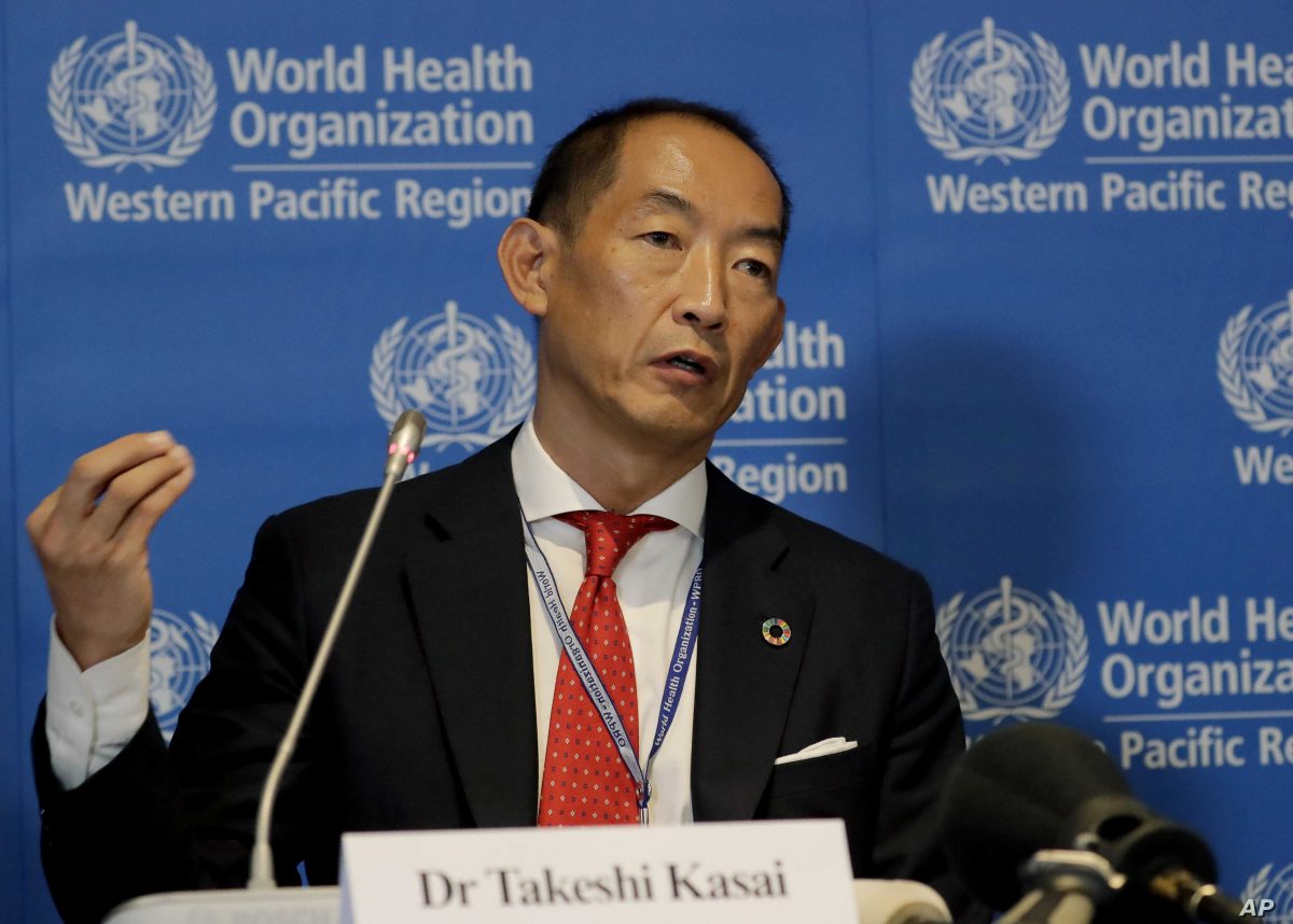 OMS l-a dat afară pe directorul regional Takeshi Kasai. Este acuzat de rasism şi malpraxis
