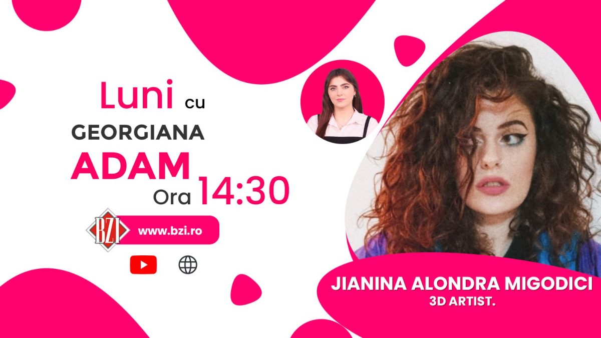 Jianina Alondra Migodici, 3D artist, povestește pentru BZI LIVE despre arta digitală