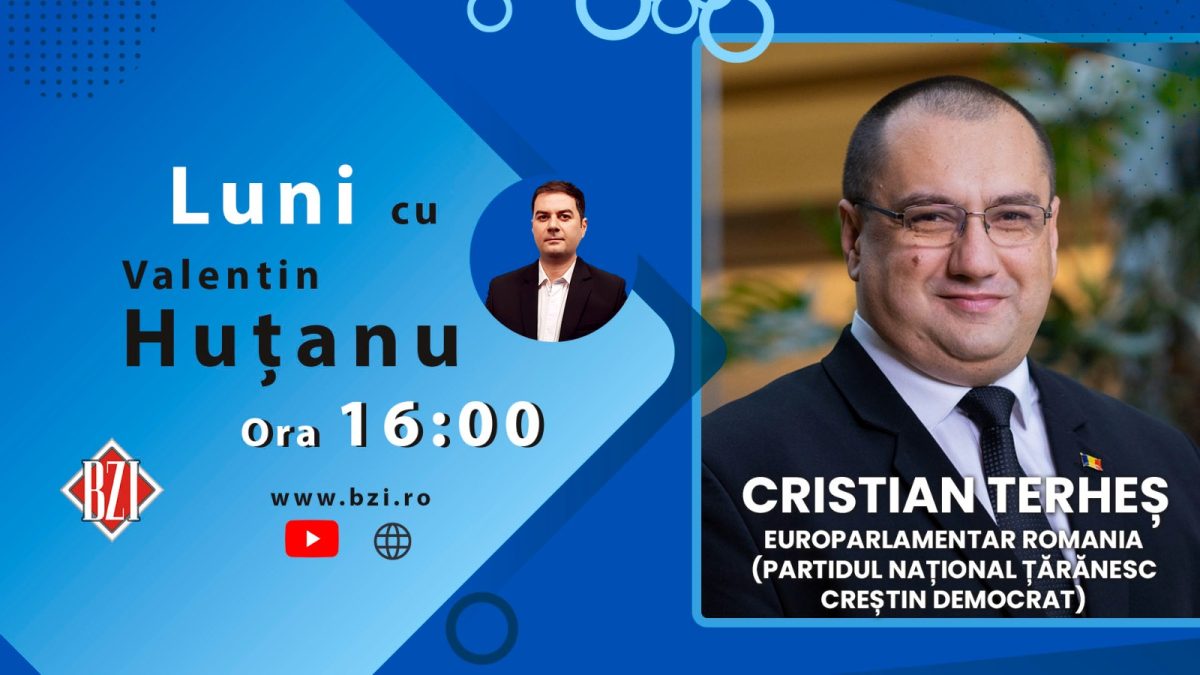 EXPLOZIV BZI LIVE! Emisiune specială alături de europarlamentarul român Cristian Terheș despre scandalul momentului din întreaga Europă, impunerea Portofelului Digital