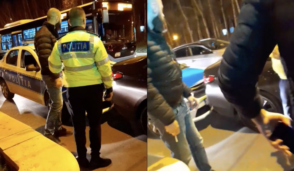 Accident între o autospecială de Poliție și mașina pe care agenții o urmăreau