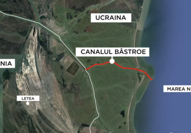 Ucrainenii au decis să facă propriile măsurători pe canalul Bâstroe