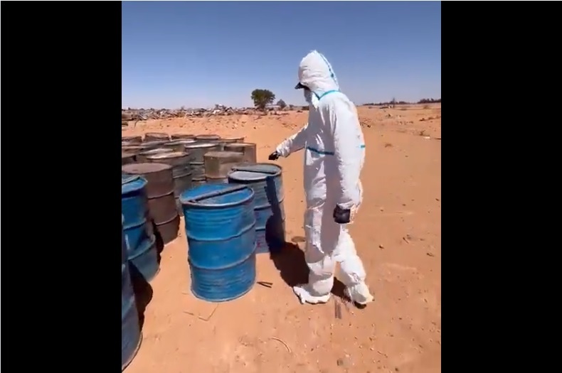 Cele două tone de uraniu din Libia dat dispărut de AIEA ar fi fost găsite – VIDEO