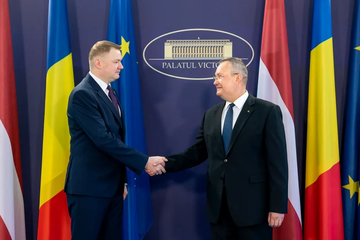 Anunțul premierului Nicolae Ciucă, după ce s-a întâlnit cu președintele Parlamentului Letoniei