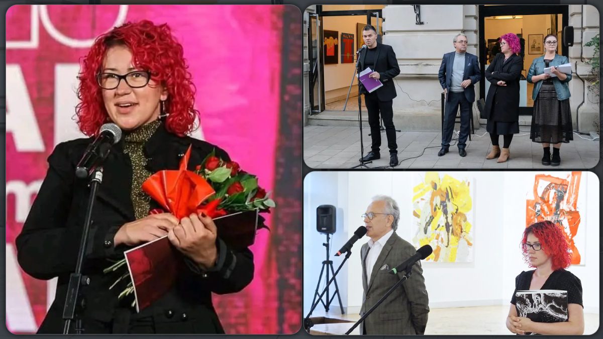 O femeie a ajuns în fruntea Uniunii Artiștilor Plastici din Iași! Tatăl ei a fost un pictor celebru – FOTO