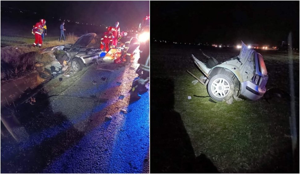 Doi oameni au murit într-un accident teribil din judeţul Braşov