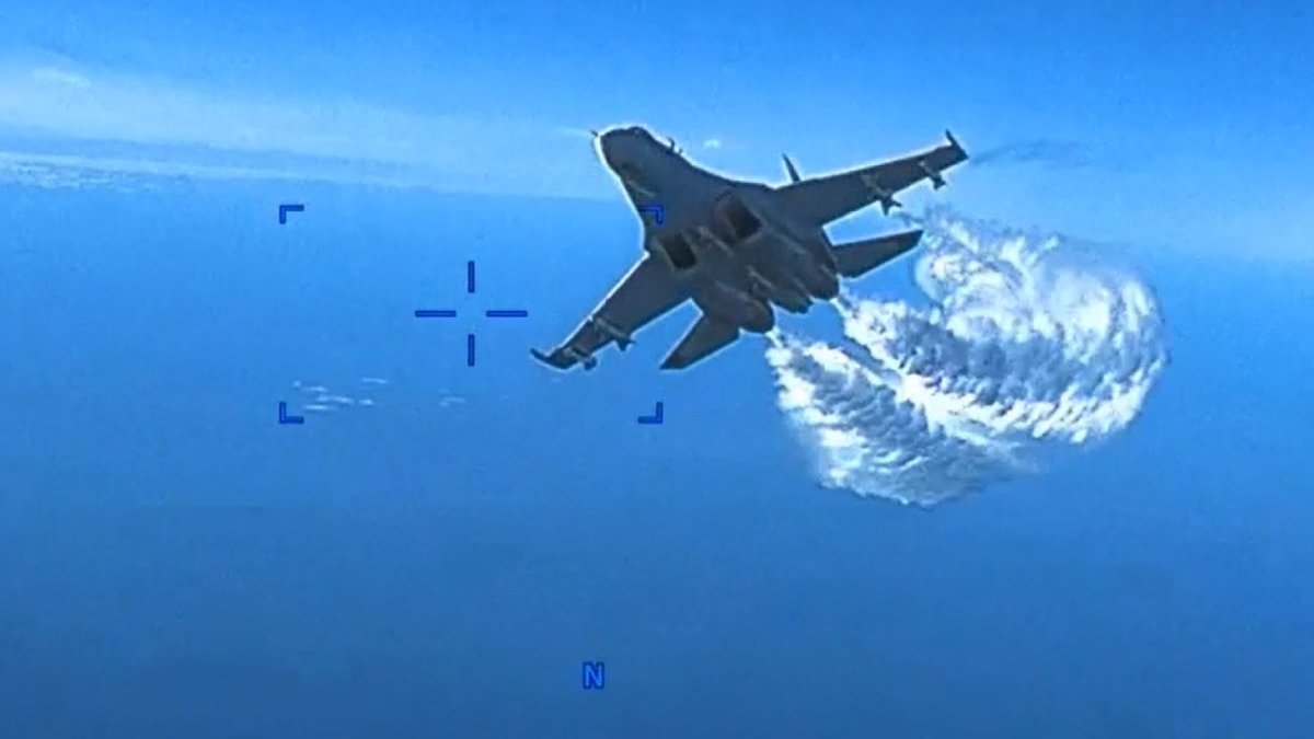 SUA consideră că Rusia a recuperat câteva bucăți mici de resturi de la drona doborâtă