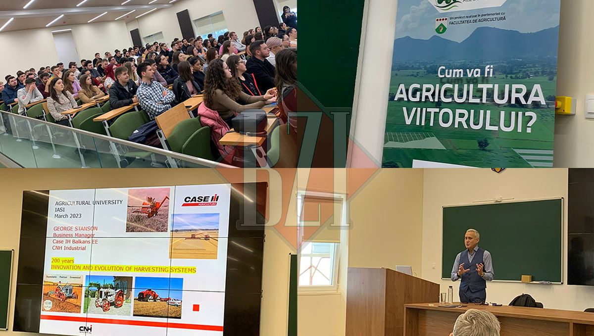 Reprezentantul celui mai mare producător de tractoare din lume, la USV Iaşi! – FOTO, VIDEO