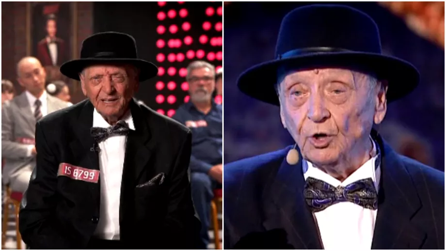 Ieșeanul Florin Zgăvârdici a făcut senzație la Românii au talent. Cine este bătrânul de 90 de ani – VIDEO