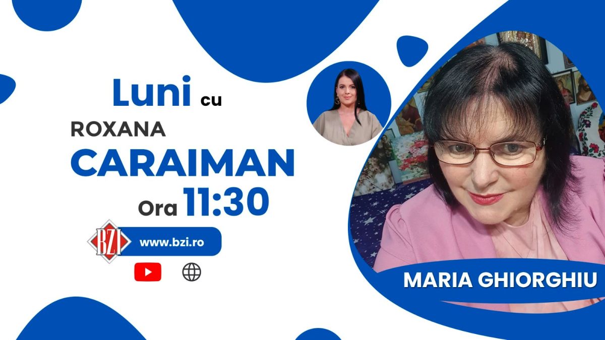 Maria Ghiorghiu revine cu noi predicții la BZI LIVE