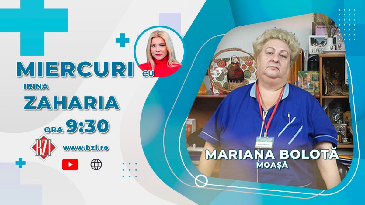 Mariana Bolotă, moașă, discută în emisiunea BZI LIVE despre profesia de moașă calificată