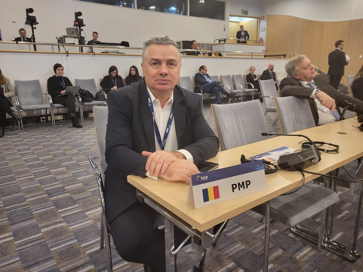 Președintele PMP Iași, Petru Movilă, prezent la Adunarea Generală a Partidului Popular European, la Helsinki – FOTO