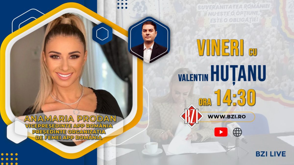 TOP BZI LIVE! Celebra Anamaria Prodan, într-o emisiune de senzație și de impact pentru întreaga Românie
