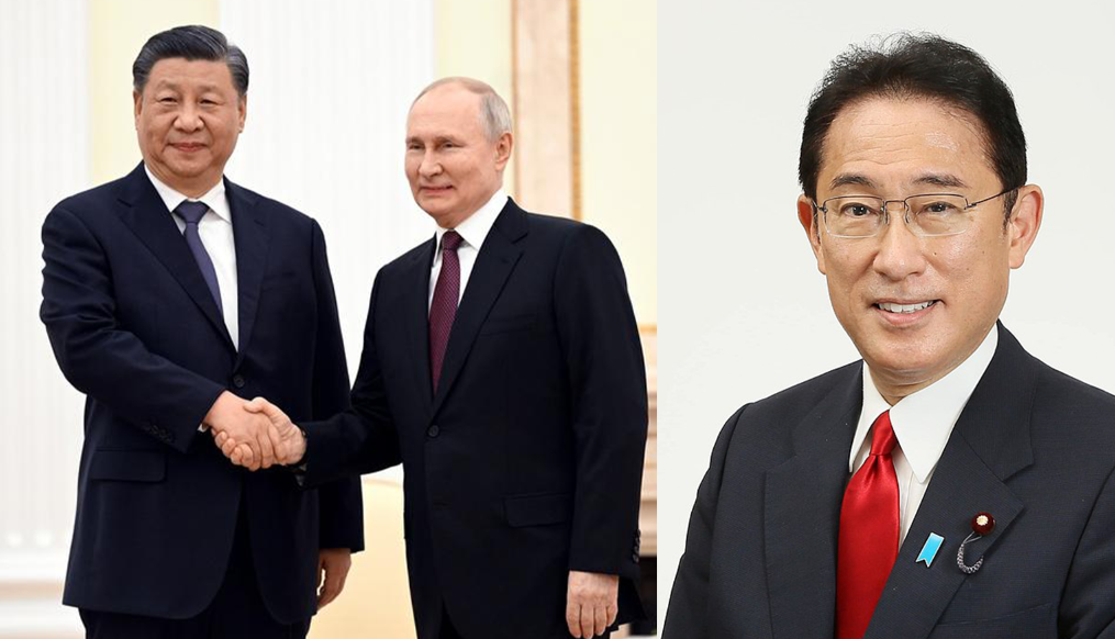 Premierul Japoniei merge la Kiev, în timp ce Xi Jinping ia masa cu Vladimir Putin la Moscova