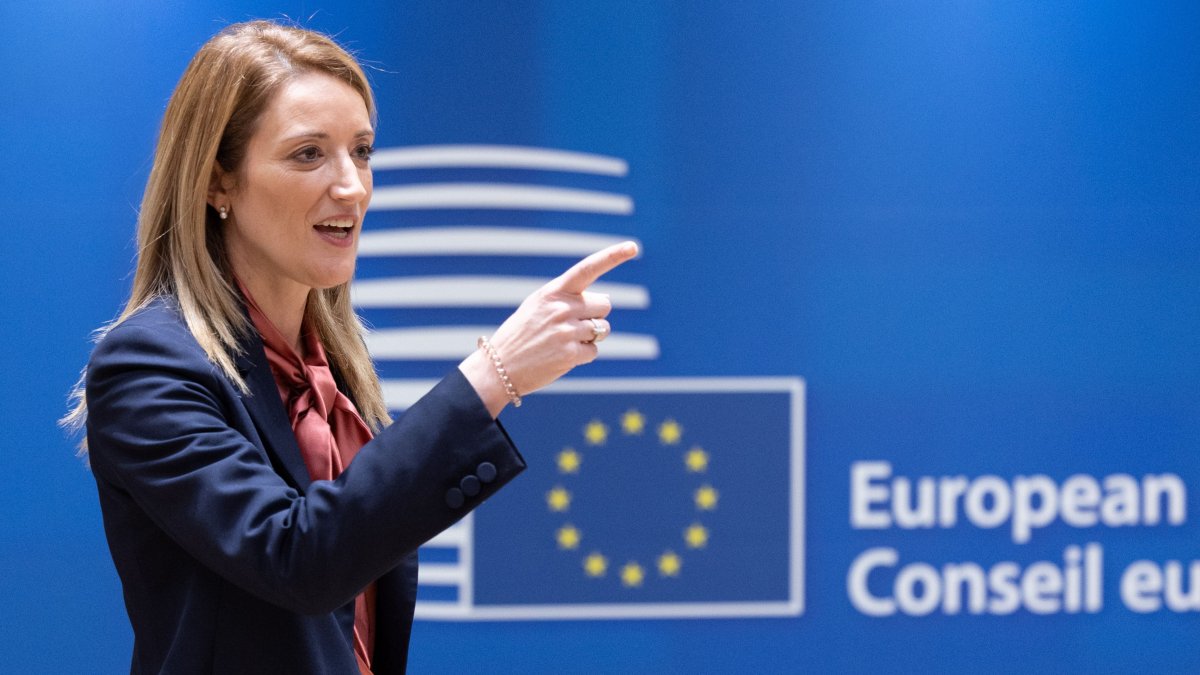 Roberta Metsola se află din nou în Kiev: „Viitorul Ucrainei este ca membru al Uniunii Europene”