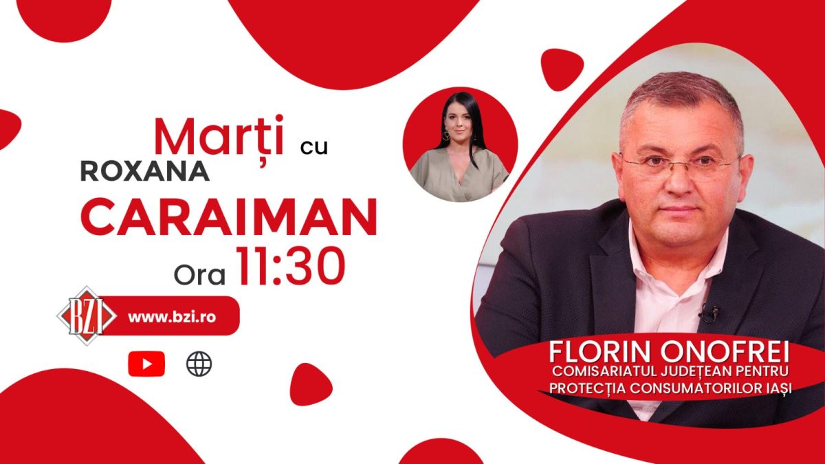 Reguli noi pentru restaurante și fast-fooduri impuse de ANPC! Despre măsurile ce vor fi luate începând de luna aceasta discută cms. șef Florin Onofrei la BZI LIVE