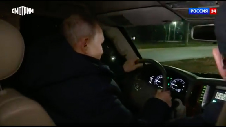 Vladimir Putin a vizitat Mariupol. Președintele Rusiei a văzut zonele ocupate din Ucraina – VIDEO