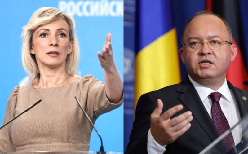 Maria Zaharova îl atacă pe Bogdan Aurescu în scandalul „limbii moldoveneşti”: „Nici ministrul român nu a existat”