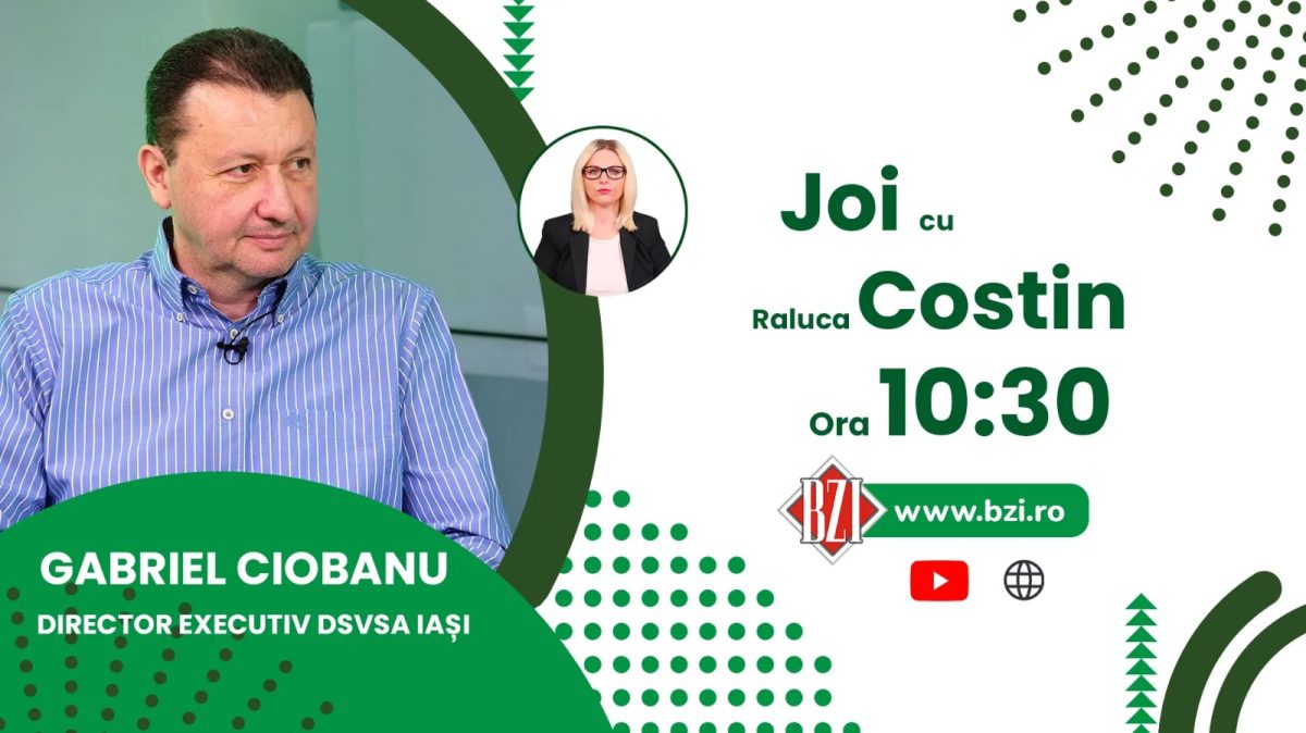 Totul despre controalele realizate cu ocazia sărbătorilor pascale și de unde poate fi achiziționată carnea de miel, aflați de la Gabriel Ciobanu, director DSVSA Iași, numai la BZI LIVE!
