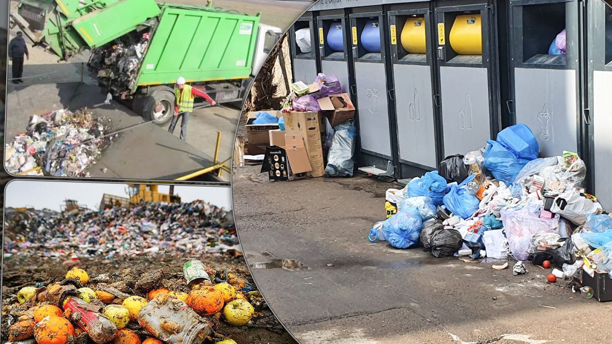 Salubris a colectat 236,740 tone de deșeuri menajere după Sărbătorile Pascale. Risipa alimentară, o problemă de mediu