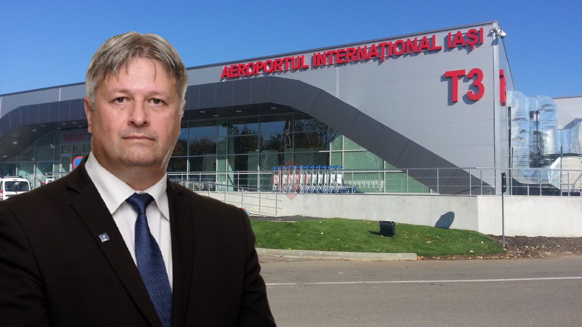 Romeo Vatră, directorul aeroportului Iași: „Vor fi 2,5 milioane de pasageri anul acesta, cu o creștere de 66% față de anul trecut”