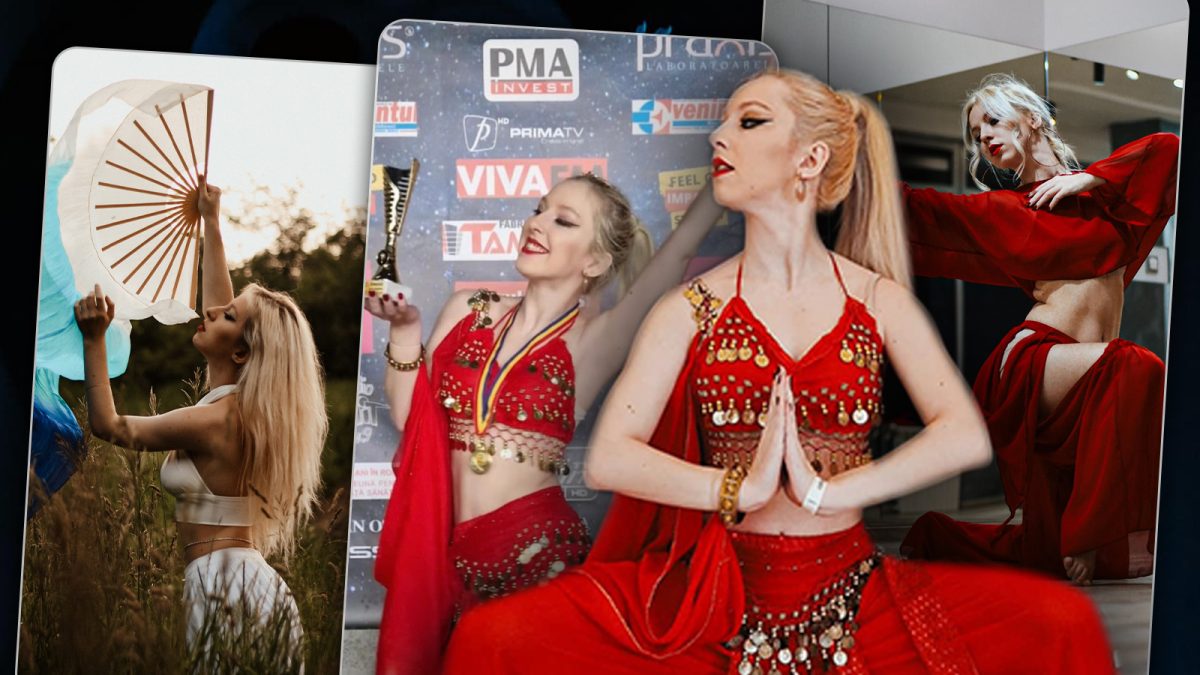 Una dintre cele mai frumoase dansatoare de belly dance din Iași atrage toate privirile: „Există o linie extrem de subțire între vulgaritate și senzualitate” – GALERIE FOTO
