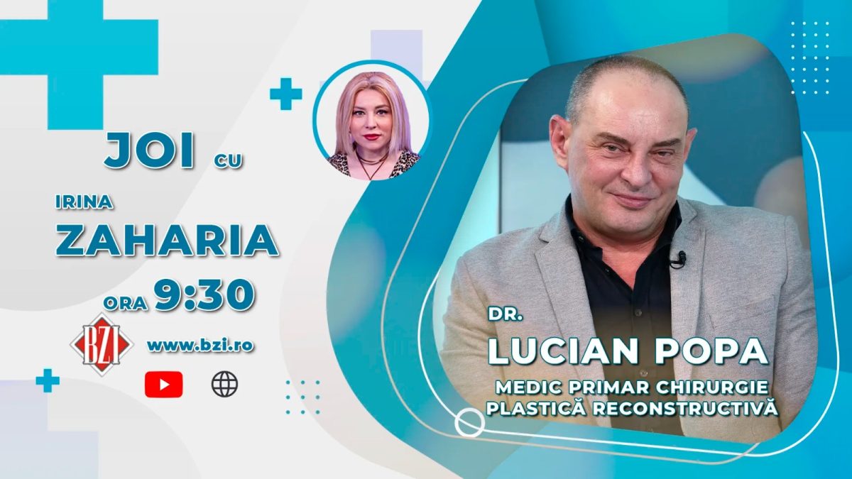 Dr. Lucian Popa, medic primar chirurgie plastică și reconstructivă la Omini Clinic, discută în emisiunea BZI LIVE despre preferințele clienților înainte de sărbătorile Pascale și de sezonul estival