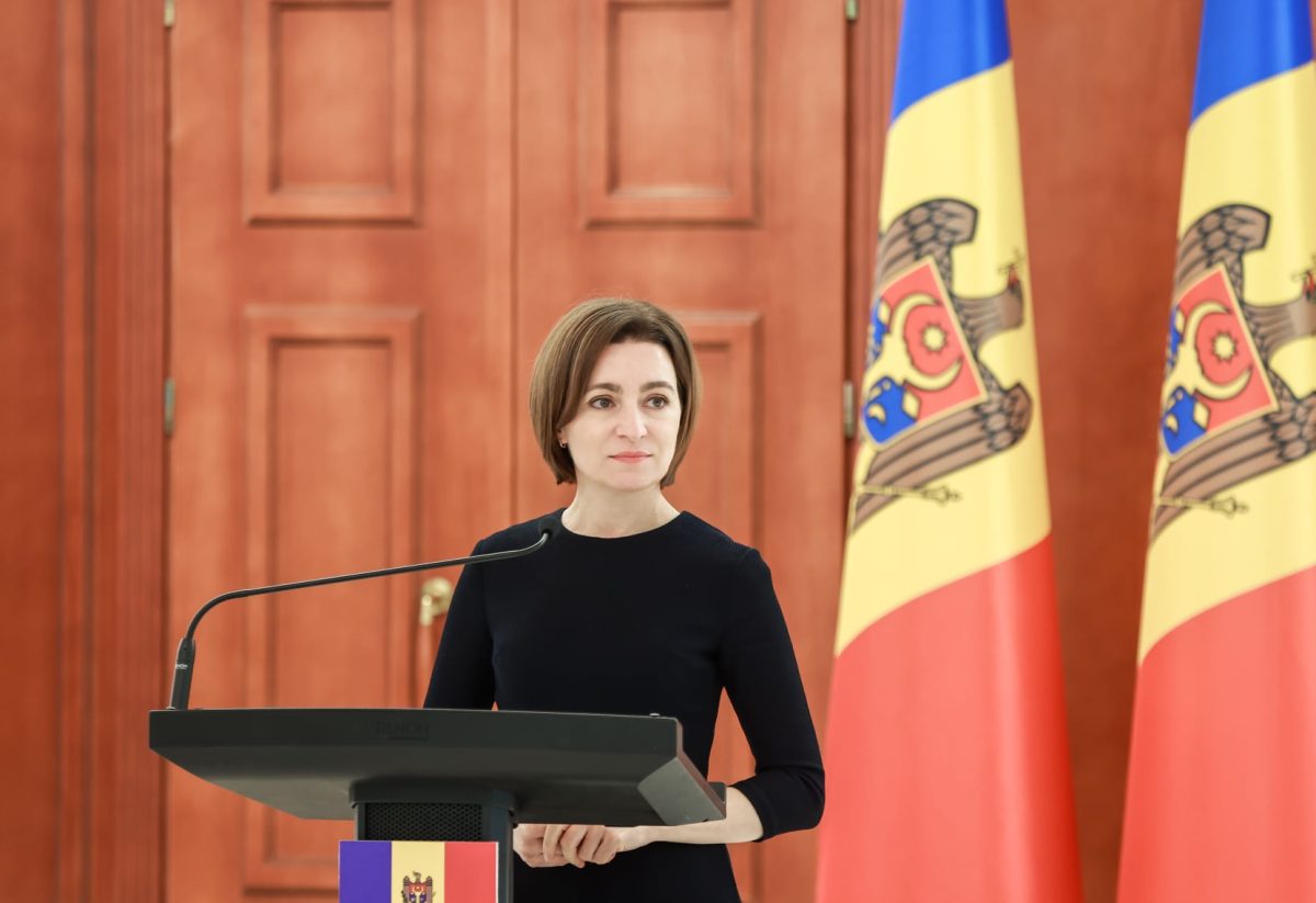 Maia Sandu va ieși public pentru a se adresa poporului Republicii Moldova