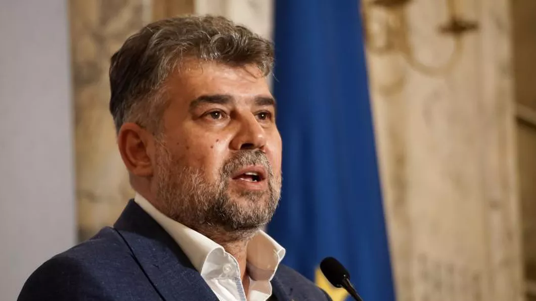 Marcel Ciolacu, preşedintele Partidului Social Democrat, vine la Iaşi