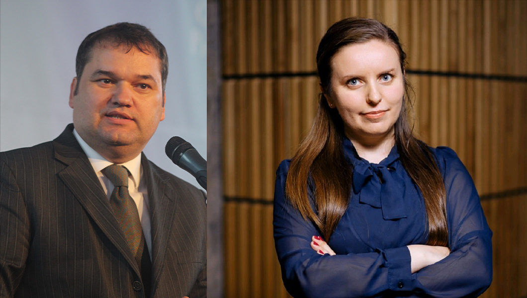 Veronica Sirețeanu, ministrul Finanțelor din R. Moldova și Cseke Attila, ministrul Dezvoltării, Lucrărilor Publice și Administrației, prezenți la Iași. Se va lansa Programul Interreg NEXT România-Republica Moldova
