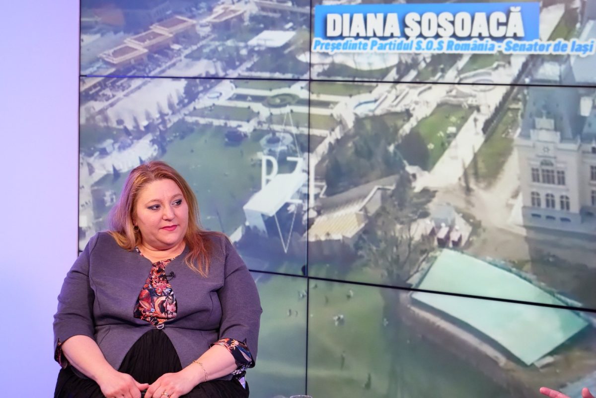 Diana Șoșoacă, senatorul de Iași, despre explozia din Ucraina, la BZI LIVE: „Îmi pare rău să vă spun că există explozie nucleară. Nivelurile de radioactivitate au crescut de 15 ori în Polonia și Germania” – VIDEO