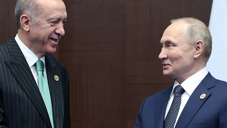 Erdogan vorbește despre ‘relaţia specială’ pe care o are cu liderul de la Kremlin