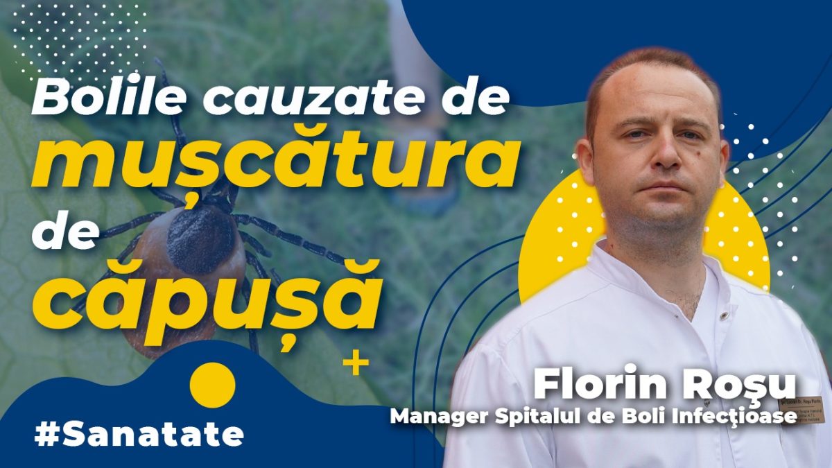 Dr. Florin Roșu, managerul Spitalului de Boli Infecțioase „Sfânta Parascheva” Iași discută in ediția BZI LIVE despre riscurile mușcăturilor de căpușe