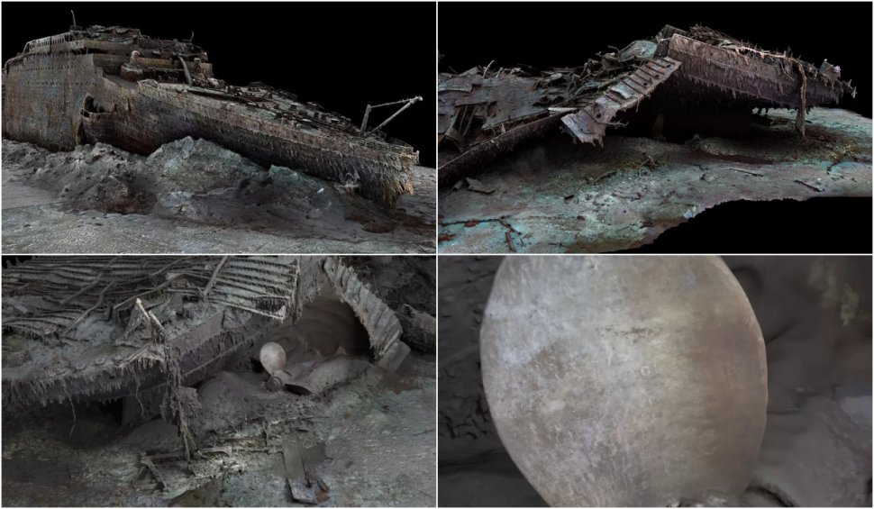 Titanicul, așa cum nu a mai fost văzut vreodată. Detaliul uluitor surprins pe o elice