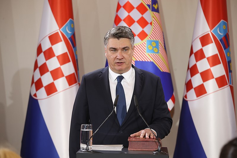 Președintele Croației. declarație controversată: „Slava Ukraina = slogan fascist. Nu există nici o diferență între ‘Pentru patrie – gata!’ și Slavă Ucrainei”