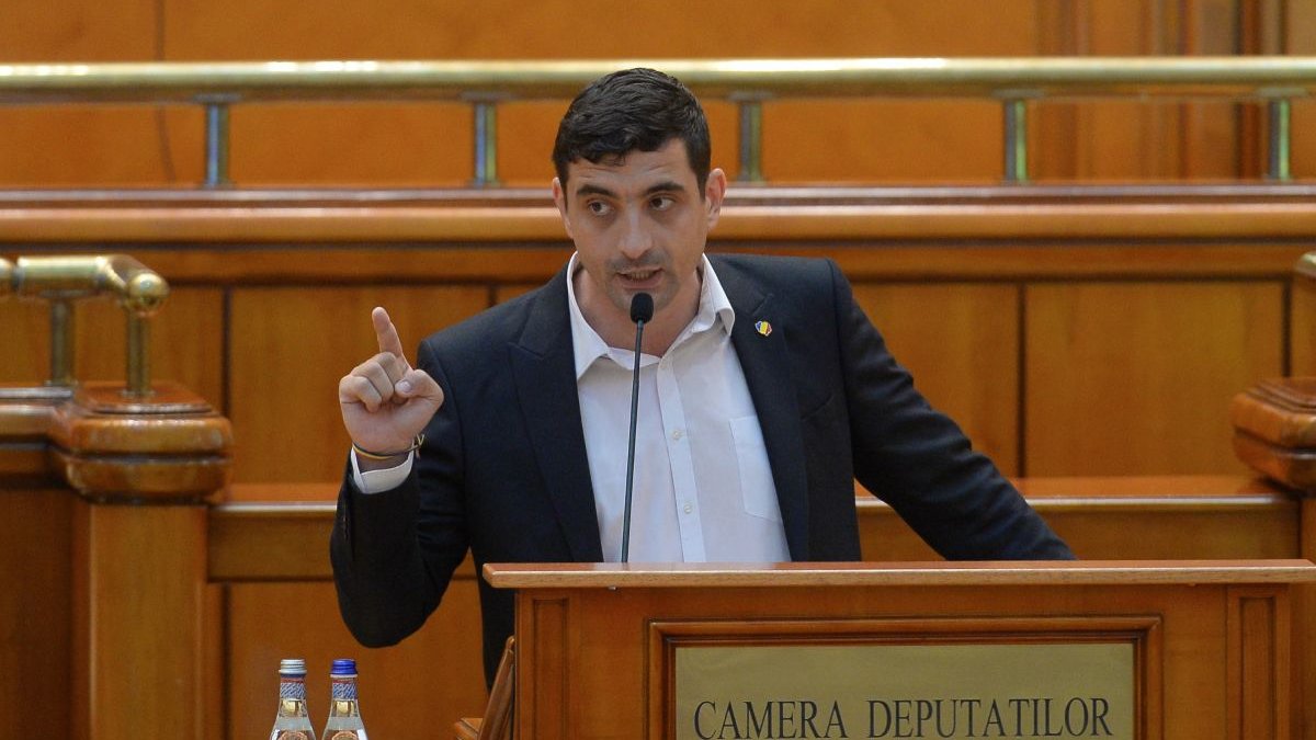 George Simion, președintele AUR, anunță o moțiune de cenzură împotriva Guvernului Ciolacu