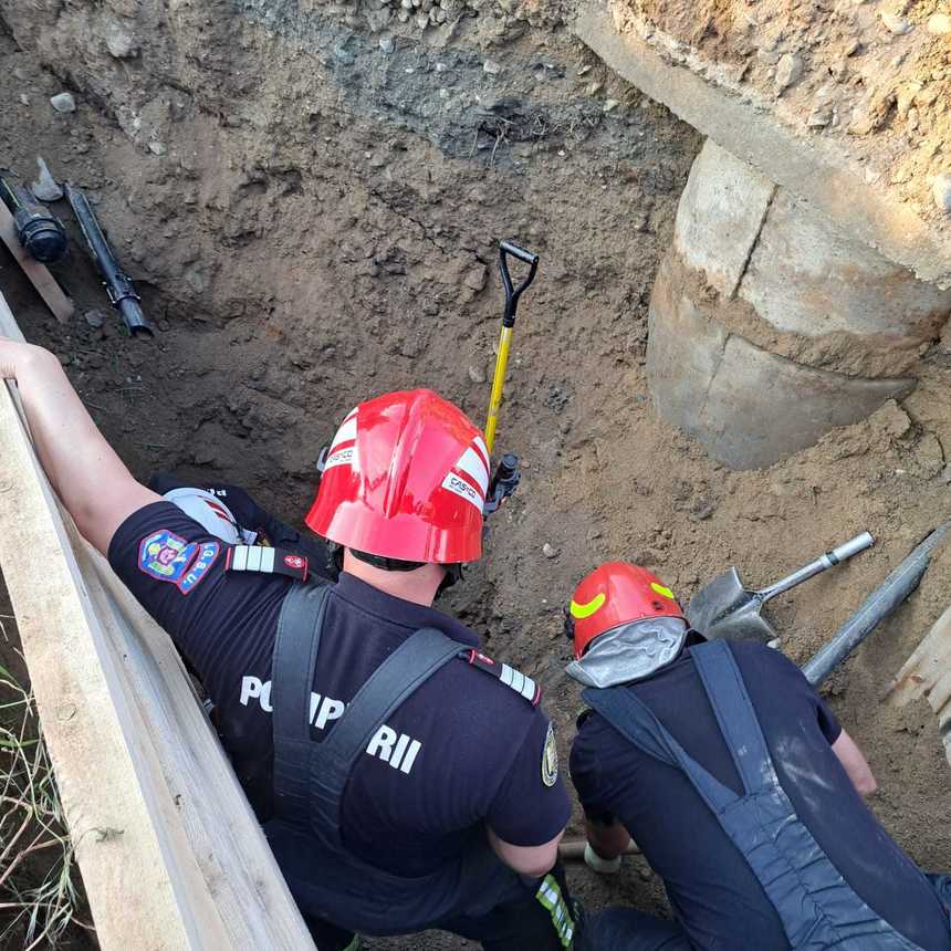 Două persoane au fost surprinse de un mal de pământ în Vâlcea
