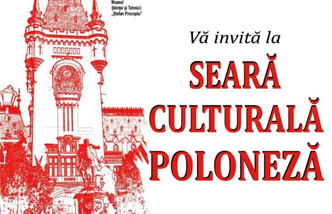 „Seară Culturală Poloneză” la Palatul Culturii din Iași