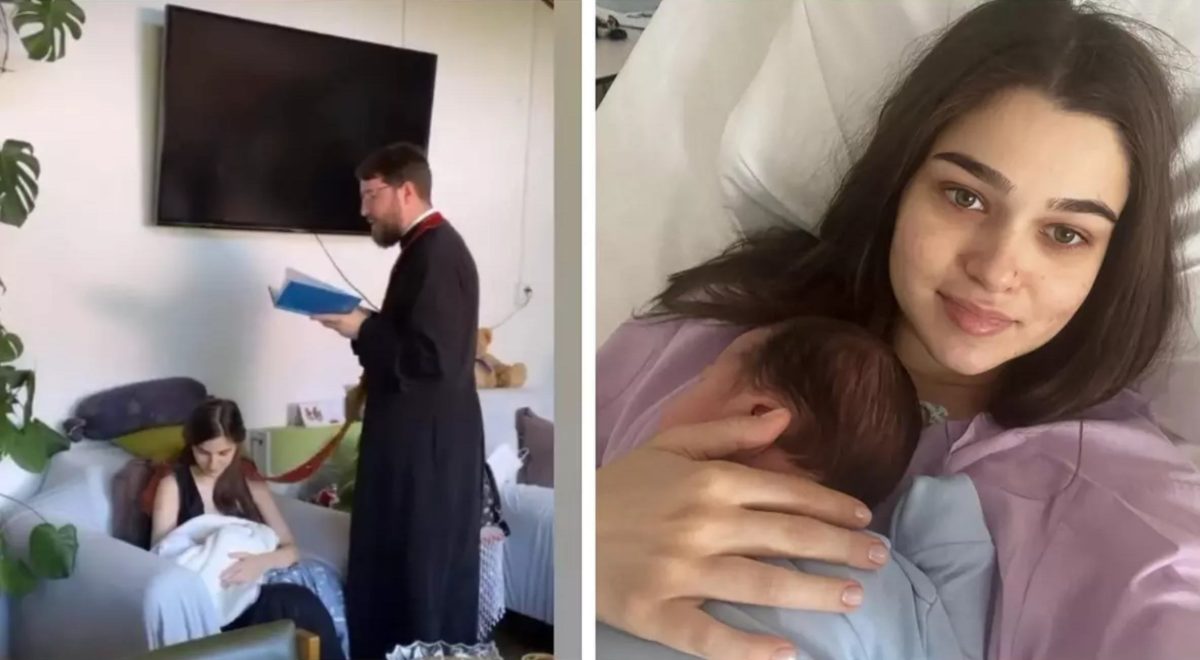 Theo Rose a chemat un preot pentru fiul ei, Sasha. S-a întâmplat la nici o săptămână de la naștere