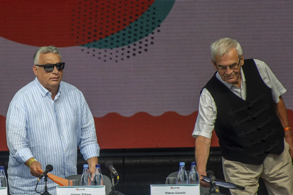 Pastorul Laszlo Tokes, unul dintre liderii comunității maghiare din România: „Vă salut de pe teritoriul autonom «Băile Tușnad». Autoritățile române nu au niciun un cuvânt de spus” – VIDEO
